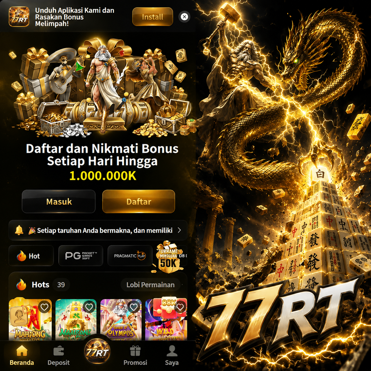 77RT - 77rt Download Unduh Terbaru