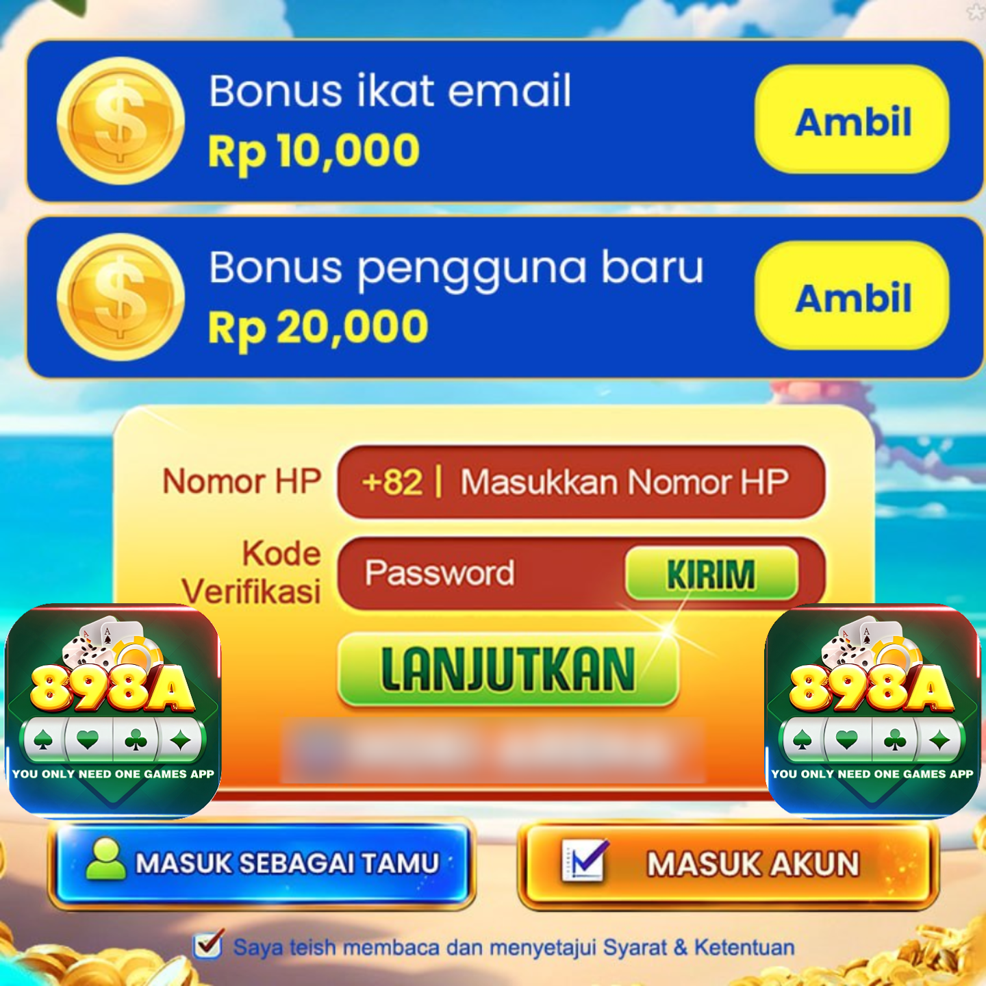 898A - Aplikasi Resmi 898a Download & Daftar Mudah
