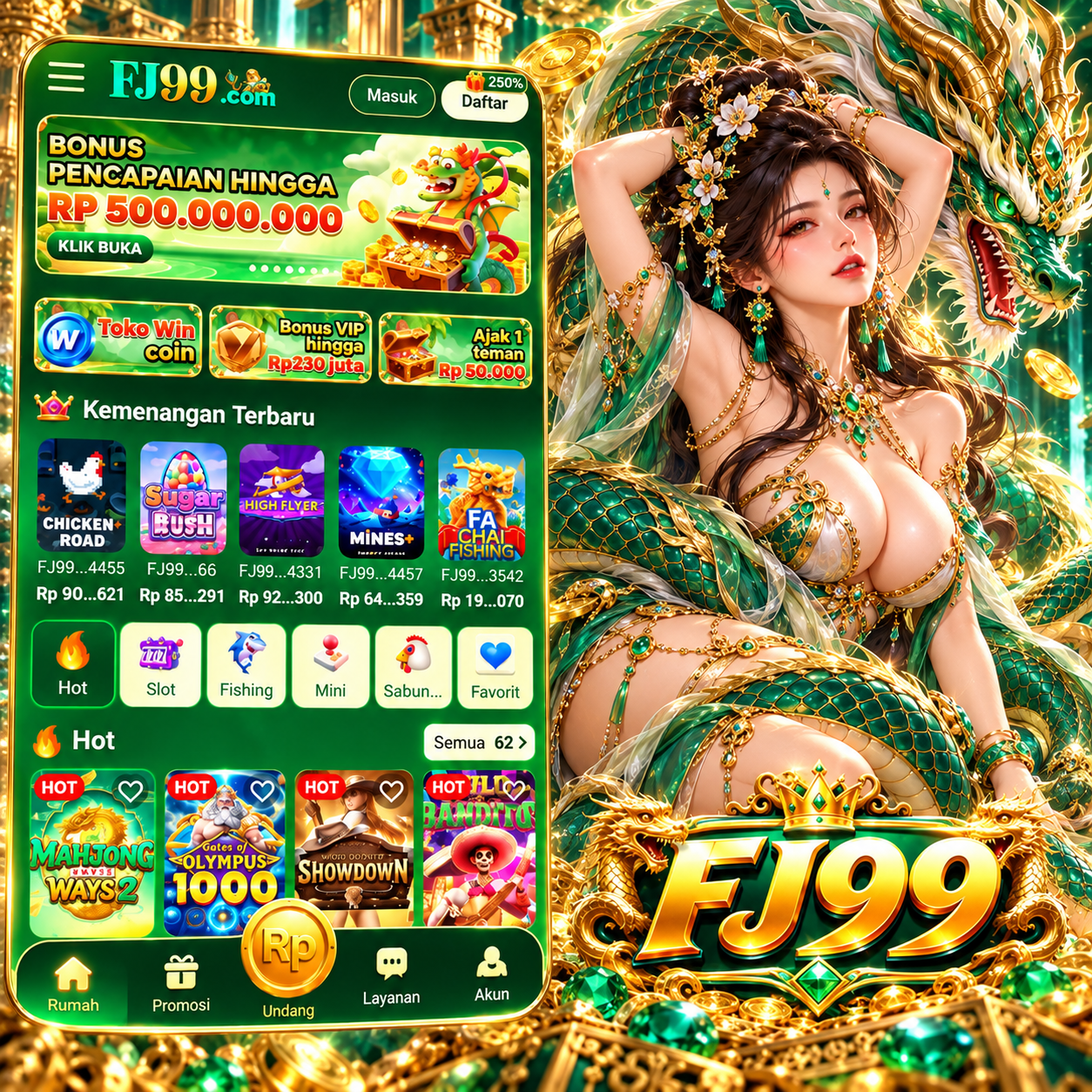 FJ99 - Link Alternatif Game Kasino dan Slot Online