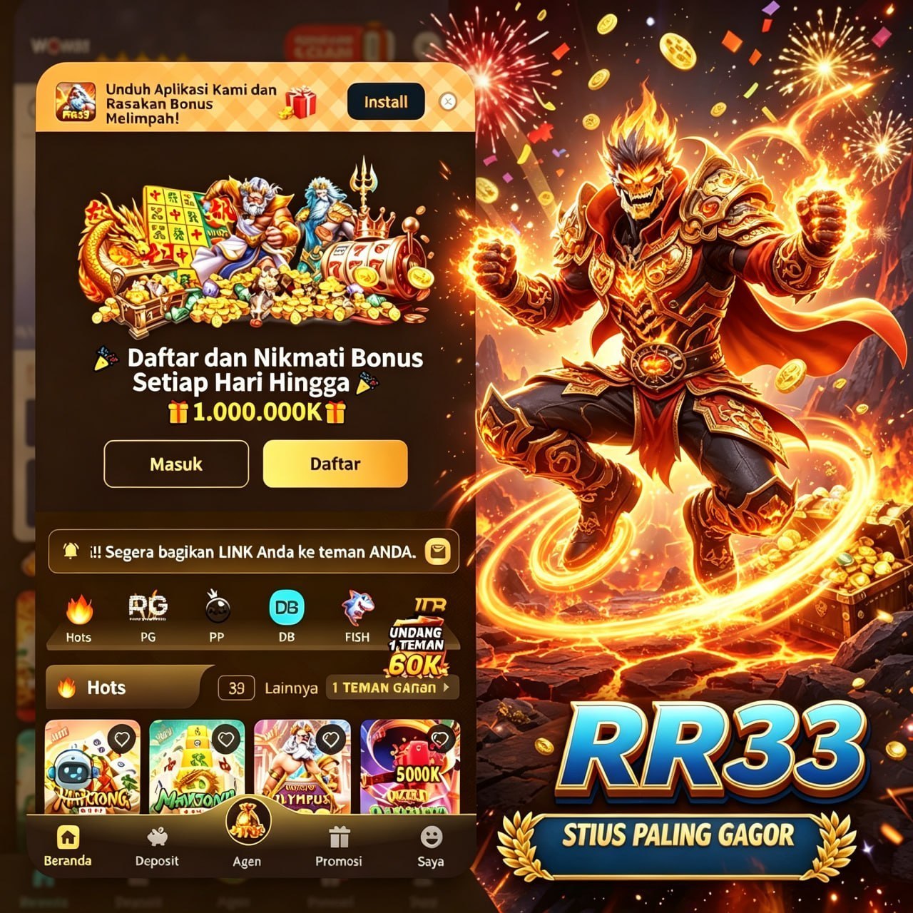 RR33 - Unduh Login rr33 Aman